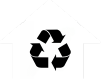 icono de reciclabilidad de los bloques arliblock