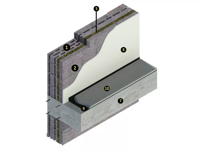Cerramiento Arliblock Multicámara 20+6 - Esquema2