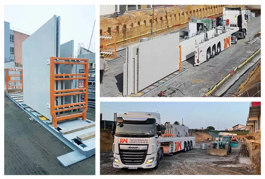Instalaciones robotizadas de Viguetas Navaras.