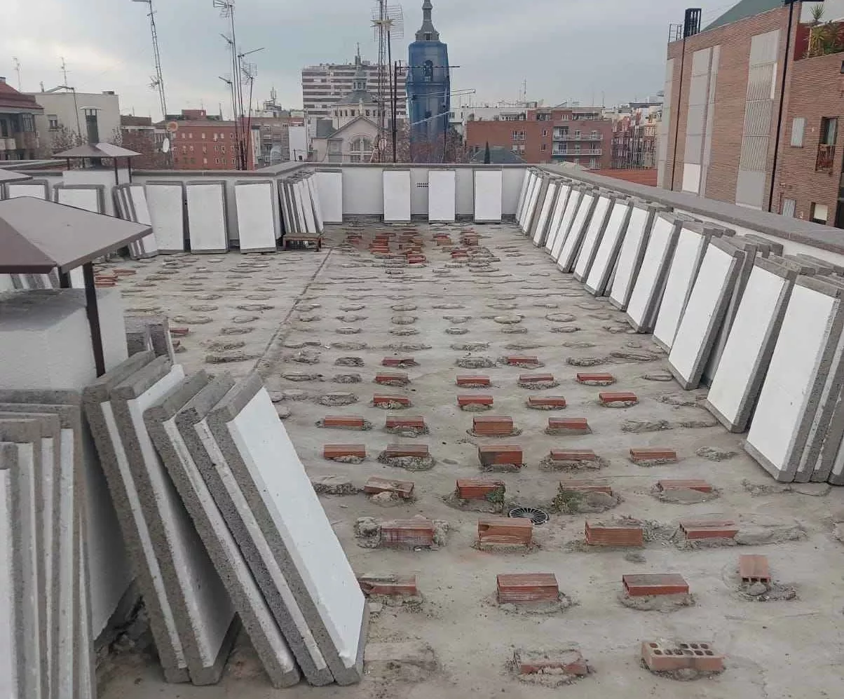 Renovación de cubierta con Placa de Cubierta Arliblock®